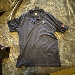 BMW Callaway Men's Navy Polo Shirt with Logo